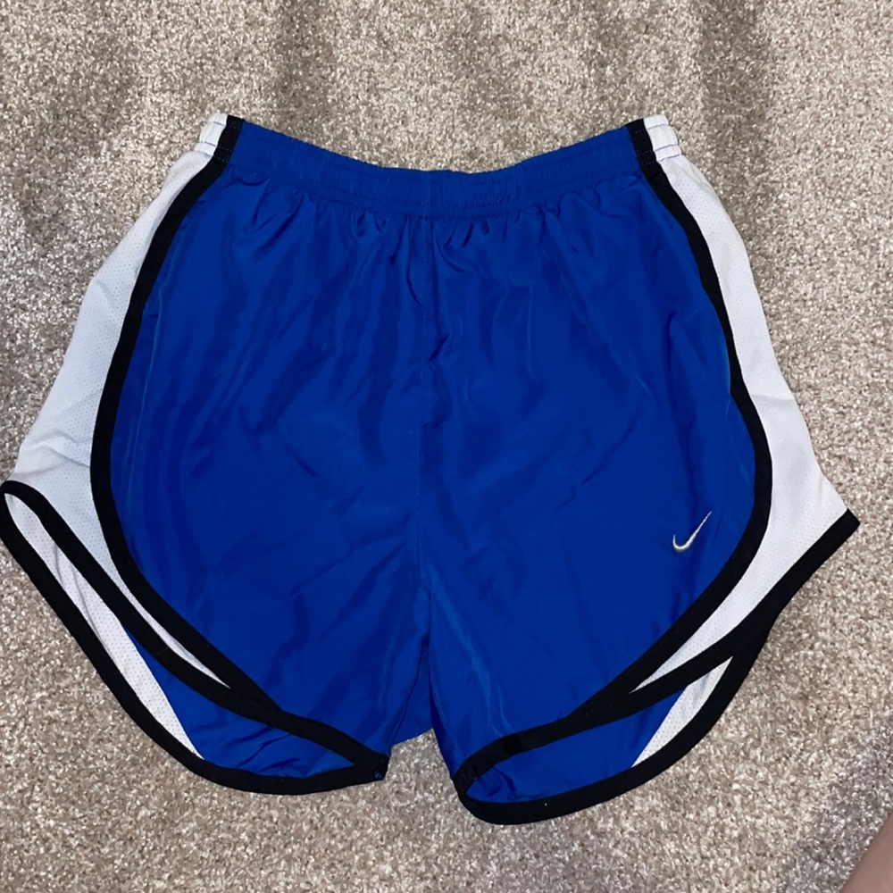 Blue XS nike track shorts